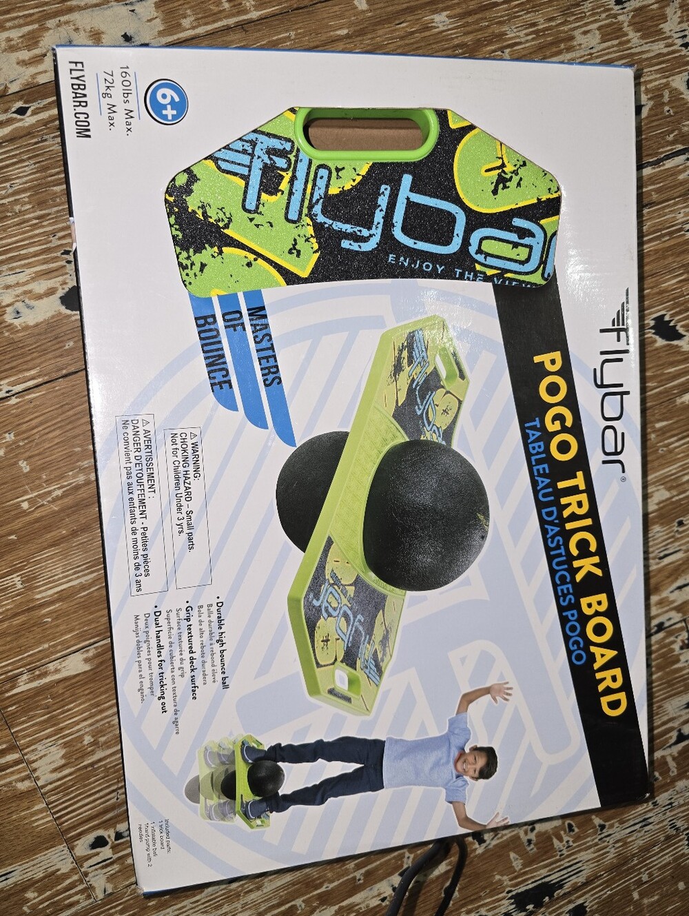 Flybar Pogo Trick Board for Kids Ages 6